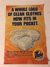 2001 Tide Detergent Vintage Print Ad pa18 - $152.29 MXN
