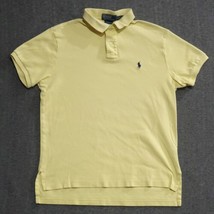 VTG Polo Ralph Lauren Shirt Adult Size MED Custom Fit Single Stitch STAI... - $11.64