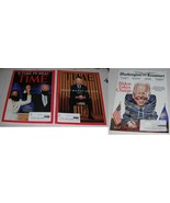 Magazines--3 Joe Biden covers..Feb + Nov 2020..Also has Kobe Bryant memo... - £13.33 GBP
