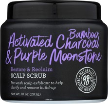 Not Your Mother&#39;s Activated Bamboo Charcoal &amp; Purple Moonstone Scalp Scrub, 10 O - £36.75 GBP