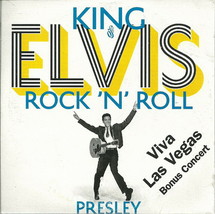 Elvis Presley King Of Rock&#39;n&#39;roll Viva Las Vegas Bonus Concert 19 Tracks Cd - $21.44