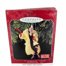 Cruella de Vil Hallmark Keepsake Ornament 1998 Disney 101 Dalmatians Holiday - £15.82 GBP