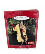 Cruella de Vil Hallmark Keepsake Ornament 1998 Disney 101 Dalmatians Hol... - £15.64 GBP