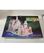 PUZZ 3D Alpine Castle Puzzle 1000 Pieces MB Milton Bradley - $7.91