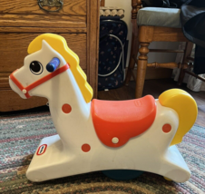 Vintage Rare Little Tikes tykes Rolling Ride On Horse for Toddlers - £47.43 GBP
