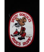 NOS 70s Vintage Speedy Gonzales Rides Rupp Patch Snowmobile Winter Unique - $279.13 MXN
