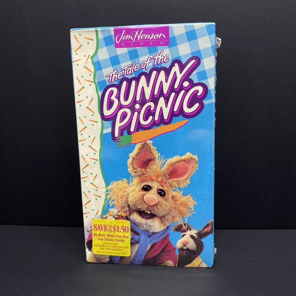 The Tale of the Bunny Picnic Jim Henson Video (VHS, 1997) Sealed New