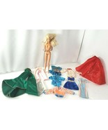 NUDE BARBIE Blonde Blue Eye Marked D28? Evening Gown, dress, Skirt, Ken ... - $5.00