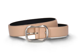 Cinturón mujer vegano en Apple Skin beige piel de manzana moderno elegan... - $58.19