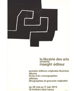 EDUARDO CHILLIDA La Librairie des Arts 30&quot; x 20&quot; Lithograph 1972 Abstrac... - $2,547.92 MXN