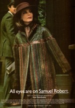 1983 Samuel Robert Fashion Vintage Print ad Sexy Brunette Model Hat 1980s - £4.98 GBP