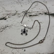 Zodiac Cancer Crab Necklace Fashion Jewelry  - £7.73 GBP