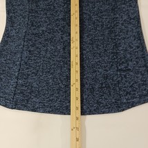 Columbia XK0215 Women's 1/4 Button Gray Pullover Hoodie Henley Sweatshirt Size M image 7