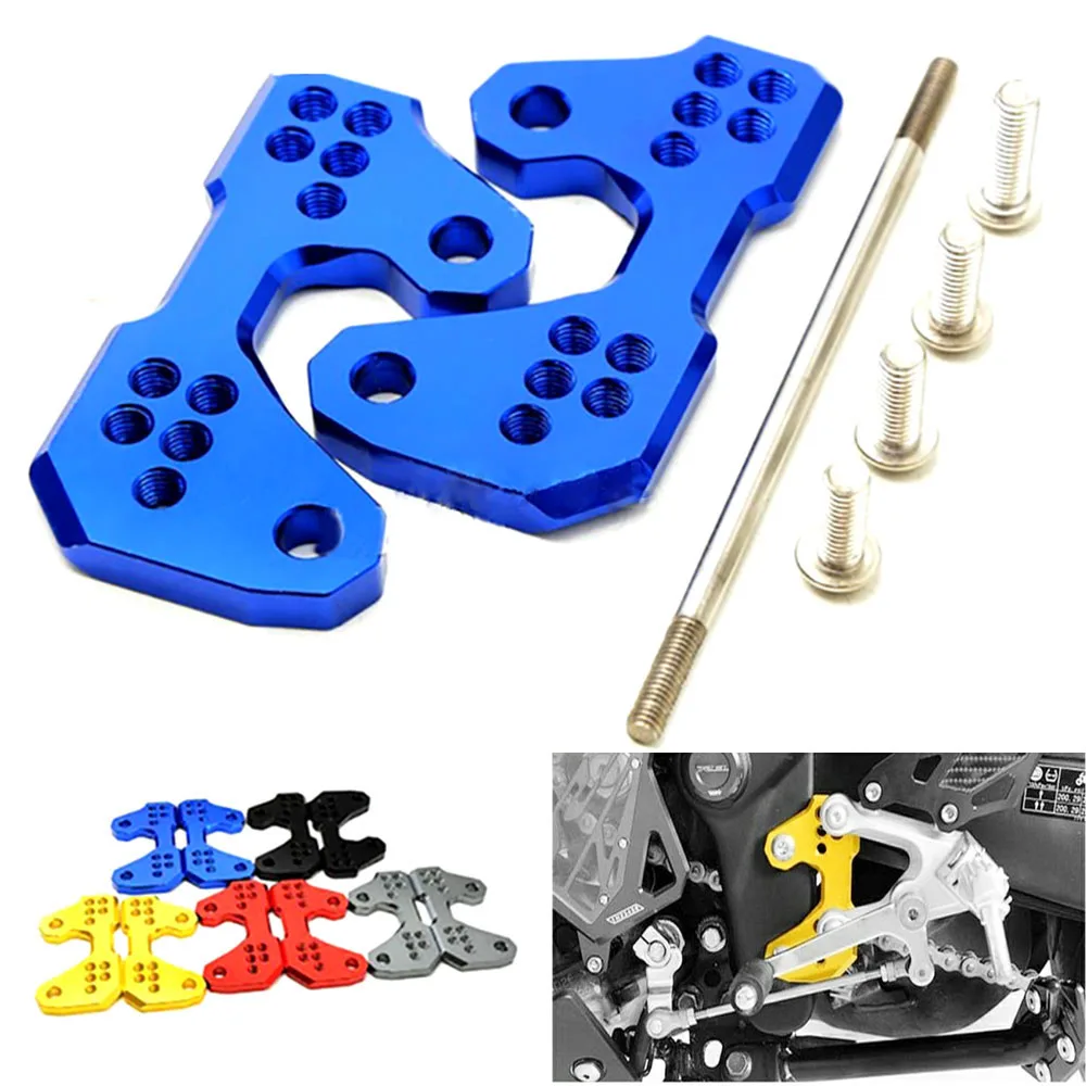 Motorcycle Adjustable Base Foot Pegs Rear for YAMAHA YZF R3  MT 03 25 MT... - $26.97+