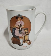 Lot of 2 Vintage 1981 Norman Rockwell Collectible Coffee/Tea Cups/Mugs - Used - £14.52 GBP