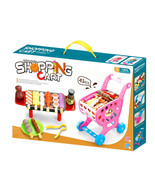 kids shopping cart sea food barbecue simulation toy  - $475.91 MXN