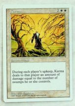 Karma - 5th Series - 1997 - Magic The Gathering - £1.21 GBP