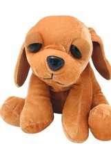 Brown Droopy Eye Dog 7 In Bulging Eyes Puppy Dog Stuffed Animal Toy Very Soft - $16.15