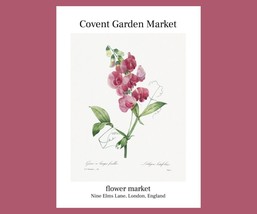Covent Garden Flower Market Wall Art Poster Print 20 x 28 in - £27.61 GBP