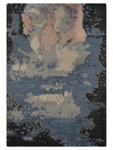 Glitzy Rugs UBSN00804K0000A32 10 x 14 ft. Hand Knotted Wool Contemporary Rectang - £570.52 GBP