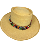 Guatemalan Worry-Free Dolls 6.75&quot; Straw Hat band includes 56 handmade 1&quot;... - $65.53 CAD