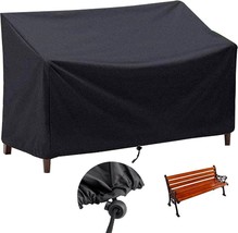 Outdoor Bench Cover Waterproof For 2-Seater Outside Garden Park Patio, B... - $744.66 MXN