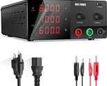  60V 10A 600W High Power Bench Power Supply with Encoder Knob, Benchtop ... - $324.94