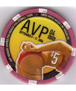 $5 HARD ROCK HOTEL Las Vegas AVP 2004 Shootout held Sept. 2-11 Casino Chip - €7,61 EUR