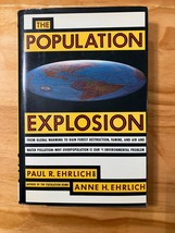 Population Explosion 1973 HC 1st Edition Ehrlich - $418.40 MXN