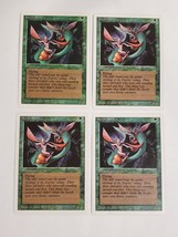 MTG Playset 4x Scryb Sprites (Revised/Green/C) - BGM - £1.74 GBP