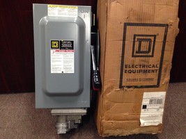 Square D HU361AWC Safety Switch, 600VAC 250VDC 30Amp, Heavy Duty  - $185.00