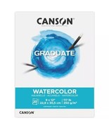 Canson Graduate Watercolor Pad Foldover 9x12 inch 20 Sheets | Artist Pap... - $18.80