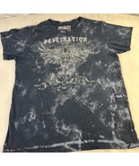 Roar Short Sleeve T-Shirt Men&#39;s Size XL Black Roar Life Shirt - $274.16 MXN
