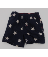 12-month Patriotic Blue with White Stars Pockets Shorts Elastic Waist - $183.55 MXN