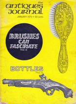 [Single Issue] The Antiques Journal / January 1970 / Bottles, Hairbrushes +++ - £1.78 GBP