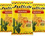 Julio's Original Seasoned Corn Tortilla Chips 9oz. Pack of 3 - $29.65