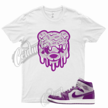  DRIPPY T Shirt for J1 1 Mid WMNS Magenta Grey Purple High Low Berry Plum 9  - £20.27 GBP+