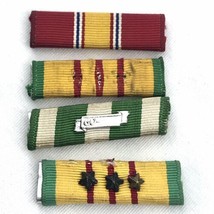 Service Ribbons Bars Lot Vintage Army - £11.51 GBP