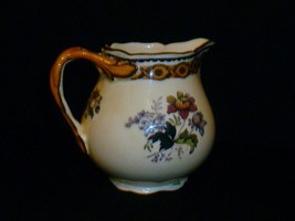 Royal Doulton Antique Footed Creamer 1902 - 1922 Floral 3 5/8&quot; - £43.46 GBP