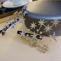 Stars Hairpin Shining Full Hair Clip Luxury Elegant Ornament Fashion Accessories - £5.56 GBP+