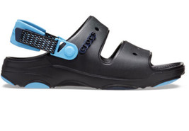 Crocs All-Terrain Sandal Item #207711 Color: Black / Oxygen Size: M8W10 - £37.47 GBP