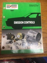 1987  Borg Warner Emissions Controls Parts Catalog No. EC-87 - $23.93