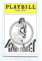 Playbill 42nd Street Barry Nelson Delores Gray Shubert Theatre 1984 - $11.88