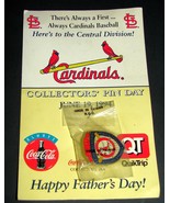 1994 St. Louis Cardinals MLB Baseball NL Central Pinback Fathers Day Sou... - $14.24