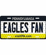 Eagles Fan Pennsylvania PA Background Metal License Plate - $20.44 CAD