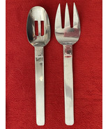 Reed &amp; Barton Select Montparnasse Serving Fork &amp; Pierced Serving Spoon S... - $21.66