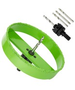 Carbide Grit Holes Saw Cutting Plaster Drywall Ceiling Sheetrock, Green,... - $759.73 MXN