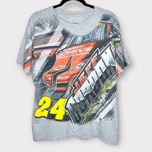 NASCAR Jeff Gordon #24 all over print T Shirt 2012 AARP Drive to end hunger - £57.10 GBP