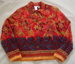 Coldwater Creek  STRETCH Lined colorful Jacket size PS - $5.99