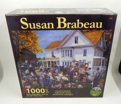 Karmin Jigsaw Puzzle 1000 Pieces Country Auction By Susan Brabeau 2017 S... - $25.95
